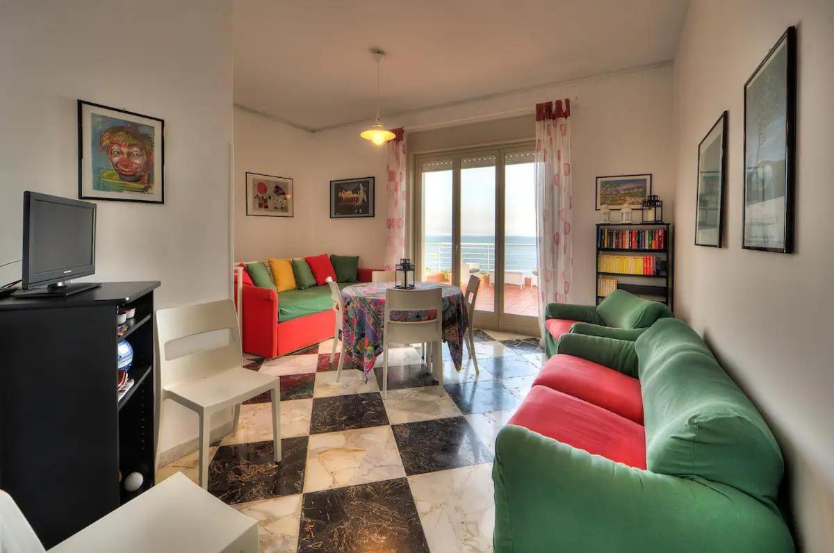 Terrazza Sul Mare Villa Agnone Bagni Exteriör bild