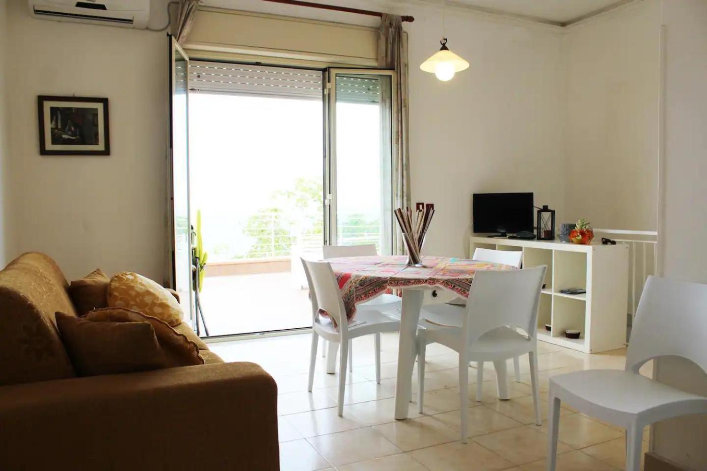 Terrazza Sul Mare Villa Agnone Bagni Exteriör bild